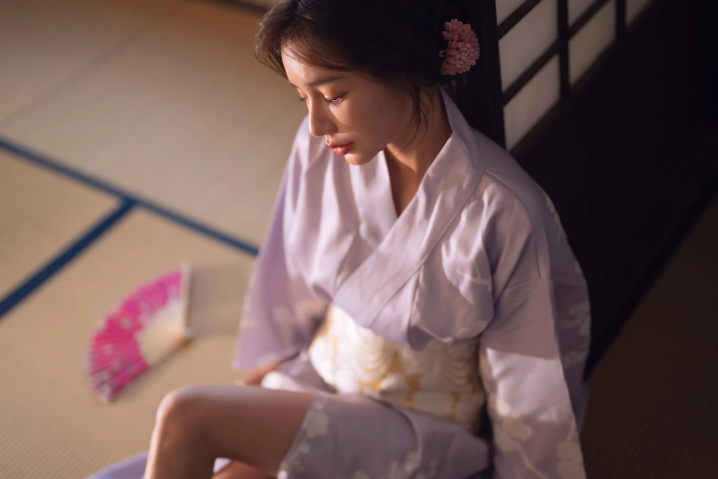 [YITUYU艺图语]2022.07.11 轻私纯欲和服写真 姝雯同学 [61P]插图6
